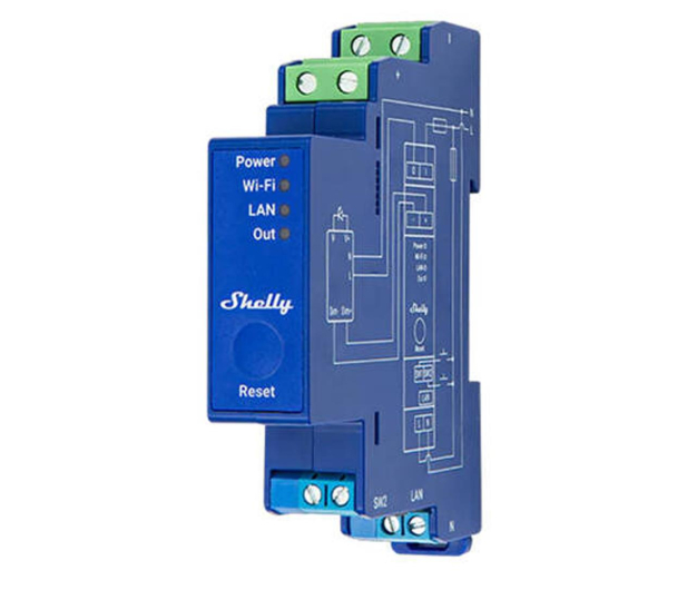 Shelly Sterownik Oświetlenia Pro Dimmer 0/1-10V PM - 1305812 - zdjęcie
